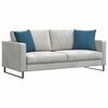 vidaXL Sofa Kussens 2 stuks Blauw 45 x 45 cm Cordstof