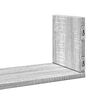 vidaXL Wandschappen 3 st 80x18x18 cm bewerkt hout grijs sonoma eiken