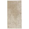 vidaXL Vloerkleed ISTAN hoogpolig glanzend 80x150 cm beige
