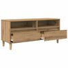 vidaXL TV-kast Artisan Eiken 100 x 34,5 x 44,5 cm Bewerkt hout