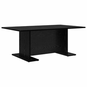vidaXL Salontafel Zwart eiken 103,5 x 60 x 40 cm Bewerkt hout