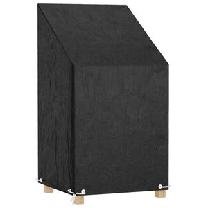 vidaXL Tuinstoelhoes met 8 oogjes 65x65x80/120 cm polyetheen