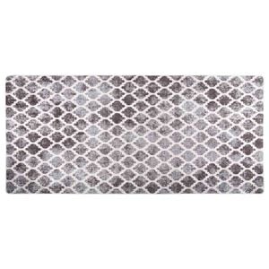 vidaXL Vloerkleed wasbaar 80x300 cm meerkleurig