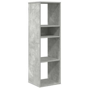 vidaXL Boekenkast 34x31x112 cm bewerkt hout betongrijs