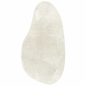 vidaXL Tapijt HUARTE Cr&egrave;mekleurig 80 x 150 cm Polyester