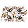 Princess Tafelgrill 4-persoons Dinner4All 1000 W wit en zwart
