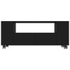 vidaXL Tv-meubel 120x35x48 cm bewerkt hout zwart