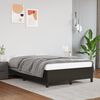 vidaXL Bedframe zonder matras 120x190 cm kunstleer zwart