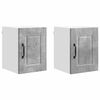 vidaXL Wandkast PORTO 2 st Betongrijs 30 x 31 x 40 cm Bewerkt hout