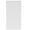 vidaXL Jaloezie Wit 140 x 250 cm 35 mm Massief Paulowniahout