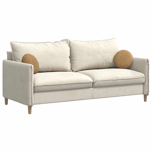 vidaXL Zitkussens 2 stuks Bruin &Oslash; 40 x 13 cm Fluweel