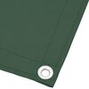 vidaXL Balkonscherm 75x700 cm 100% oxford polyester donkergroen