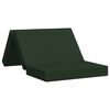 vidaXL Vouwbare Bankbed 100 x 67 x 45 cm Donkergroen
