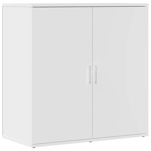 vidaXL Dressoir 79x38x80 cm bewerkt hout wit