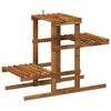 vidaXL Plantenstandaard Naturel 82 x 36 x 60 cm Massief Acaciahout