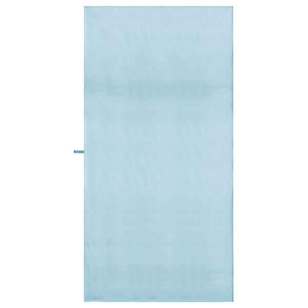 vidaXL Sporthanddoeken 2 pcs Blauw 200 x 100 cm Polyester en polyamide