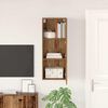 vidaXL TV Wandkast Oud Hout 40,5 x 30 x 102 cm Bewerkt hout