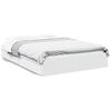 vidaXL Bedframe met lades bewerkt hout wit 160x200 cm