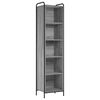 vidaXL Boekenkast 55,5 x 33 x 174 cm Bewerkt hout Grijs Sonoma