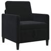 vidaXL Bank met opslag Zwart 72 x 78 x 87 cm Polyester