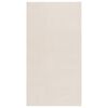 vidaXL Vloerkleed shaggy cr&egrave;mewit 120x183 cm polyester