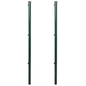 vidaXL Schuttingpalen 2 st 115 cm