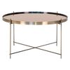 House Nordic Salontafel Scarlett 70x40 cm messingkleurig