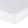vidaXL Bed met matras "Hanko" fluweel blauw 140x200 cm