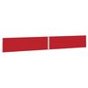 vidaXL Tuinscherm uittrekbaar 170x1200 cm rood