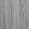 vidaXL Bijzettafel 40x30x75 cm bewerkt hout grijs sonoma eikenkleurig