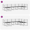 vidaXL Buiten bankenset 7 pcs Naturel Massief Acaciahout