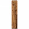 vidaXL Kamerscherm 100x33x155,5 cm bewerkt hout oud houtkleurig