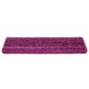 vidaXL Trapmatten 10 st 65x21x4 cm Violet Rechthoekige Rand