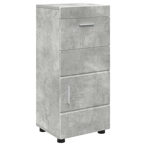 vidaXL Badkamerkastenset TULUM Beton Grijs 37 x 31,5 x 82 cm