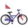 vidaXL Kinderfiets 18 Inch voor 5-7 jaar Donkerblauw