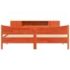 vidaXL Bedframe zonder matras massief grenenhout wasbruin 180x200 cm