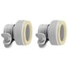 Intex Adapters B 2 st voor slangen 32 mm naar 38 mm