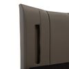 vidaXL Bedframe met LED kunstleer antraciet 100x200 cm