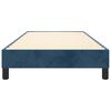 vidaXL Boxspring bed 90x190 cm fluweel donkerblauw