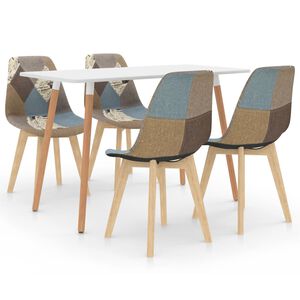 vidaXL TV Meubelset met lade Bruin 120 x 30 x 39 cm Hout