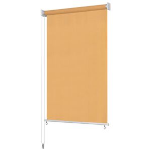 vidaXL Rolgordijn voor buiten 80x140 cm beige