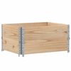 vidaXL Palletopzetranden 2 st 80x60 cm massief grenenhout