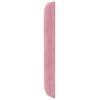 vidaXL Hoofdbord oor Roze 80 x 16 x 4 cm Fluweel