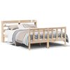 vidaXL Bedframe zonder matras massief grenenhout 120x200 cm