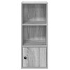 vidaXL Boekenkast 31x24x77 cm bewerkt hout grijs sonoma eikenkleurig