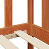 vidaXL Slaapbank met hoofdeinde 3 pcs Wasbruin Massief Vurenhout