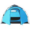 vidaXL Tent pop-up 3-persoons blauw