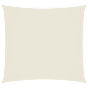 vidaXL Zonnescherm vierkant 3x3 m oxford stof cr&egrave;mekleurig