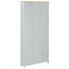 vidaXL Boekenkast met 6 schappen 80x22,5x170 cm massief eikenhout