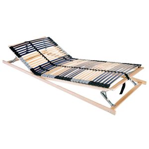 vidaXL Lattenbodem Bruin 80 x 190 cm Massief beukenhout